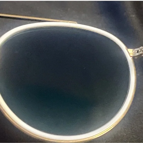 RAY BAN RB3647-N 51[]22 145 BLUE MIRROR BROWN GRADIENT ROUND AVIATOR SUNGLASSES - Picture 8 of 9